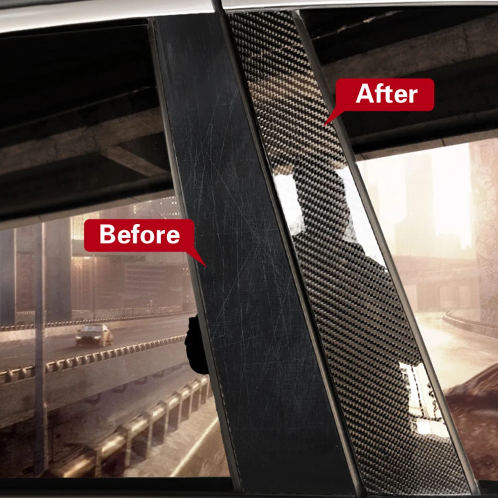 Carbon Fiber Car Window B Pillars Sticker Trim Cover Decor For Mercedes Benz C Class W205 C180 C200 GLC 2014-2019 Auto Styling
Carbon Fiber Car Window B Pillars Sticker Trim Cover Decor For Mercedes Benz C Class W205 C180 C200 GLC 2014-2019 Auto Styling
