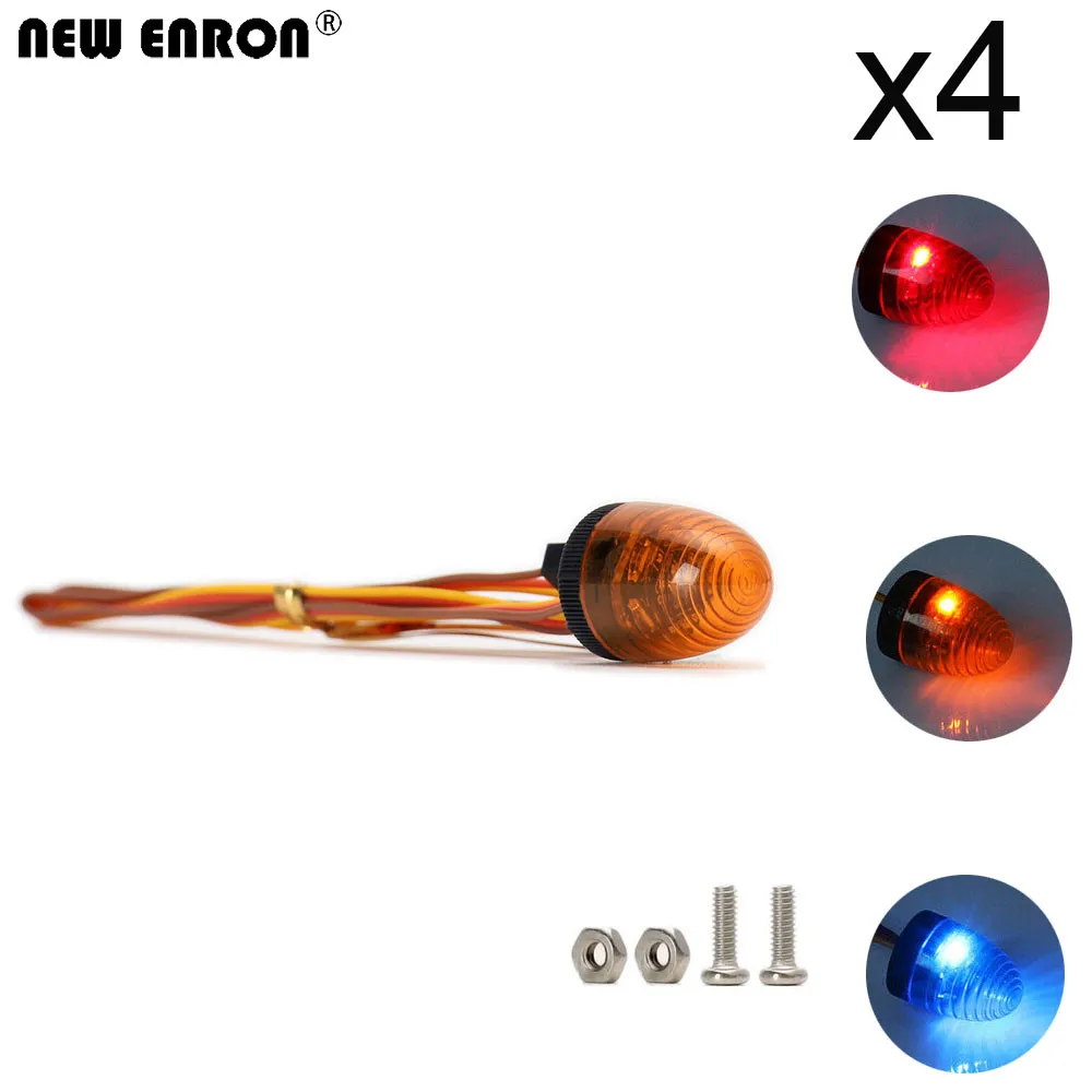 NEW ENRON Police Strobing Flashing Bright LED Light 360 Degree Rotation Demo 4P For RC Model Car 1:10 1:14 Tamiya Tractor Truck
NEW ENRON Police Strobing Flashing Bright LED Light 360 Degree Rotation Demo 4P For RC Model Car 1:10 1:14 Tamiya Tractor Truck