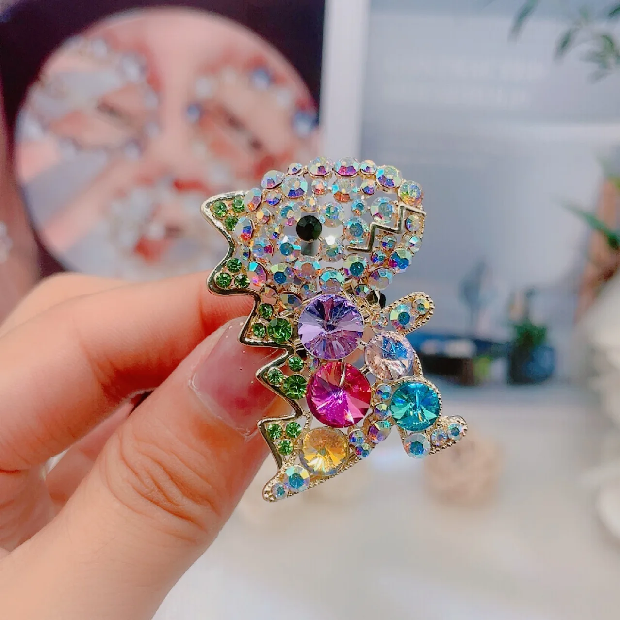 set auger cute little dinosaur ponytails YouYueFa circle diamond female rope tied hair style students model
set auger cute little dinosaur ponytails YouYueFa circle diamond female rope tied hair style students model