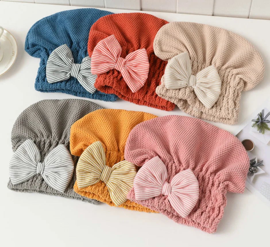 1Pcs For Women Quick-drying Hair Cap Dry Hair Towel Super Absorbent Coral Velvet Bath Accessories Portable Shower Caps
1Pcs For Women Quick-drying Hair Cap Dry Hair Towel Super Absorbent Coral Velvet Bath Accessories Portable Shower Caps