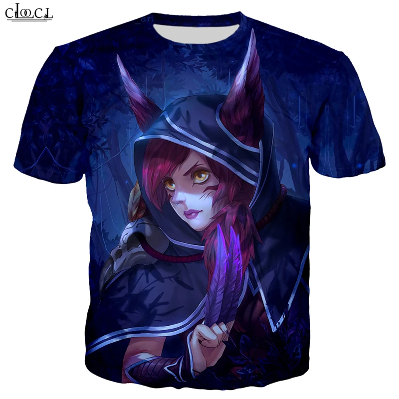 CLOOCL Xayah Men Women T Shirt 3D Print Game T Shirt/Sweatshirt/Hoodies Casual Streetwear Pullovers T328
CLOOCL Xayah Men Women T Shirt 3D Print Game T Shirt/Sweatshirt/Hoodies Casual Streetwear Pullovers T328