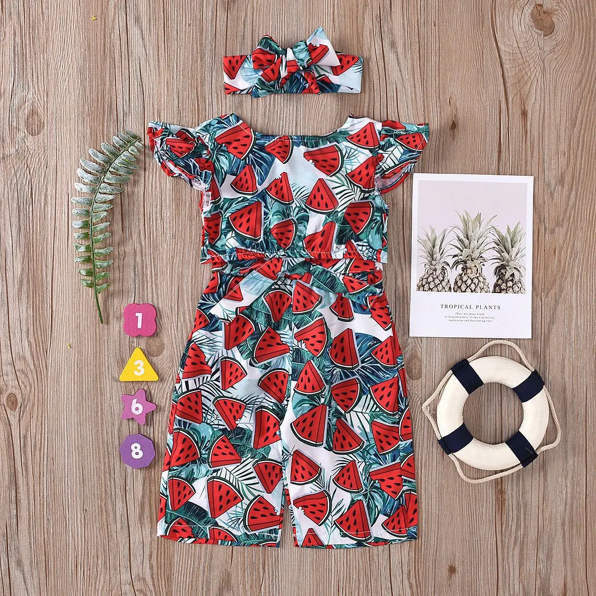 0-4T Girl Clothes Sets Watermelon Printing Suspender Tops+ Pants+Headhand Toddler Girl Outfit Kids Boutique Clothing Wholesale
0-4T Girl Clothes Sets Watermelon Printing Suspender Tops+ Pants+Headhand Toddler Girl Outfit Kids Boutique Clothing Wholesale