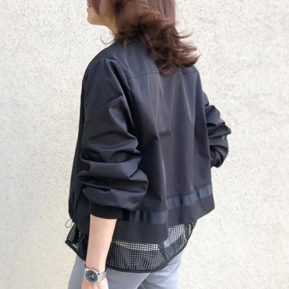 Patchwork Women Coat Zipper Up Jacket 2021 Korean Japanese Style Ladies Casual Autumn Outwear Coats Women Clothing Long Sleeve
Patchwork Women Coat Zipper Up Jacket 2021 Korean Japanese Style Ladies Casual Autumn Outwear Coats Women Clothing Long Sleeve