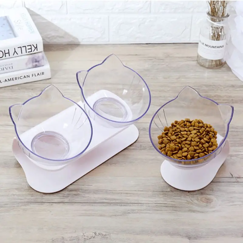 Pet Adjustable Tilting Bowl Cats Dogs Feeding Food Water Container Single Double Bowls Transparent Ear Shape P9YB
Pet Adjustable Tilting Bowl Cats Dogs Feeding Food Water Container Single Double Bowls Transparent Ear Shape P9YB