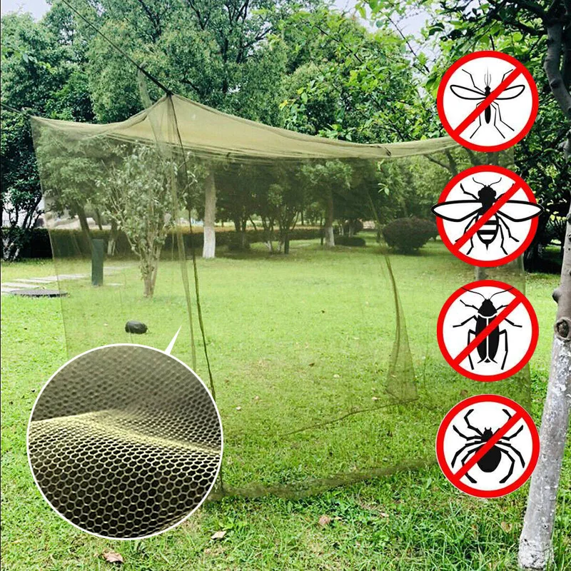 Camping Net Portable Square Foldable Mosquito Control Mosquito Net Lightweight Outdoor Anti-insect Wild Camping Tent Sleeping 
Camping Net Portable Square Foldable Mosquito Control Mosquito Net Lightweight Outdoor Anti-insect Wild Camping Tent Sleeping