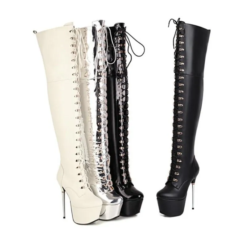 2020 autumn and winter new fashion women's boots high-quality lace-up high-quality over-the-knee boots 16CM stilettos 3-11 12
2020 autumn and winter new fashion women's boots high-quality lace-up high-quality over-the-knee boots 16CM stilettos 3-11 12