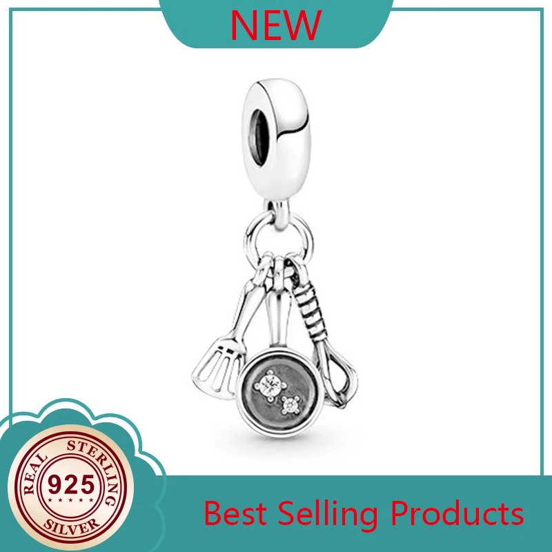 100% 925 Silver New Spatula, Frying Pan And Blender Pendant For Original Pandora Bracelet Necklace Women's Diy Charm Jewelry
100% 925 Silver New Spatula, Frying Pan And Blender Pendant For Original Pandora Bracelet Necklace Women's Diy Charm Jewelry