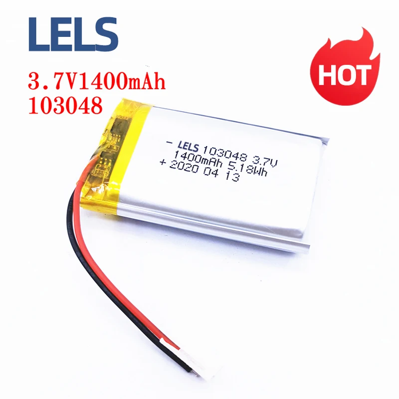 103048 3 7 V 1400mah подходит для DIY MP3 MP4 DVD PSP g1w gs8000l gs9000l плеер с Bluetooth|Батареи MP3/MP4 плееров| |