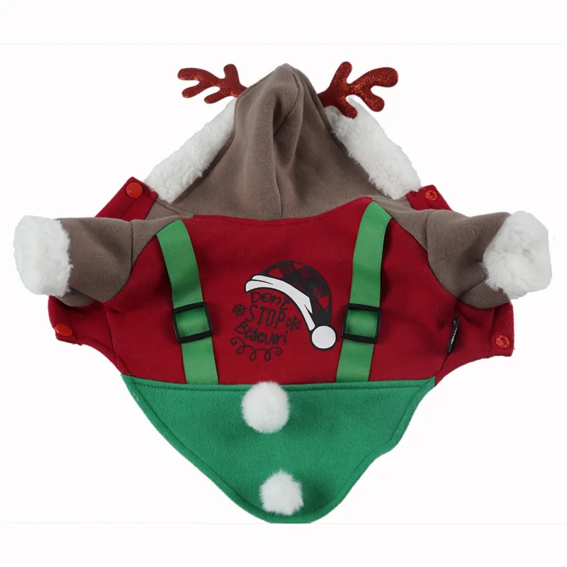 Pet Clothes Cute Fawn Disguise Autumn And Winter Season Small Dog Christmas Funny Clothes
Pet Clothes Cute Fawn Disguise Autumn And Winter Season Small Dog Christmas Funny Clothes