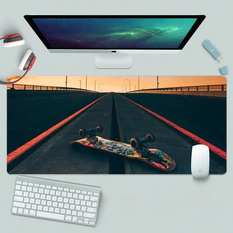 Кататься на коньках обои игры Мышь pad резиновый игровой коврик для XL Большой