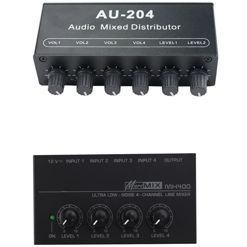 Retail Mx400 Ultra-Compact 4 Channels Mini Audio Stereo Headphone Amplifier Eu Plug & Stereo Mixer Audio (2 Input 4 Output)
Retail Mx400 Ultra-Compact 4 Channels Mini Audio Stereo Headphone Amplifier Eu Plug & Stereo Mixer Audio (2 Input 4 Output)