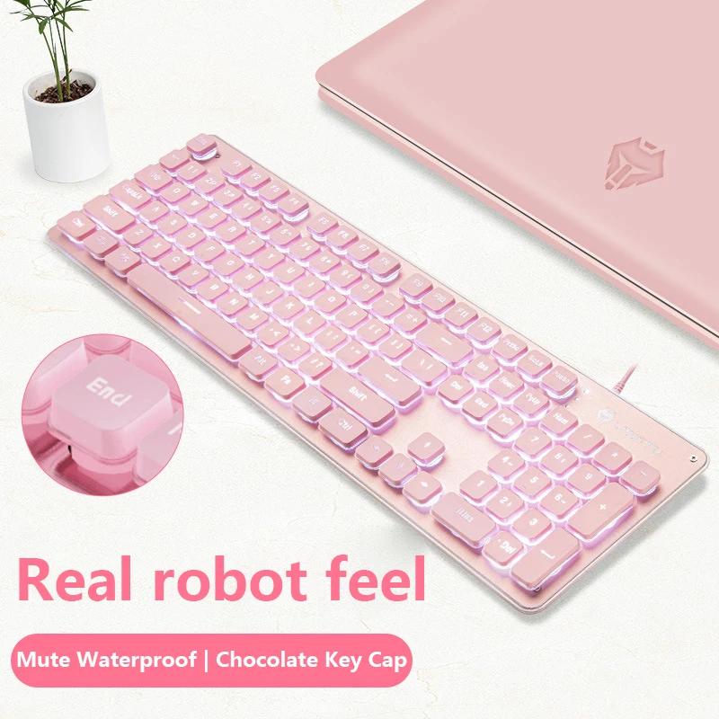 Игровая клавиатура RGB с мышью в комплекте, розовая Бесшумная пленка, милые периферийные устройства для офисных игр с подсветкой, подходит дл...
Игровая клавиатура RGB с мышью в комплекте, розовая Бесшумная пленка, милые периферийные устройства для офисных игр с подсветкой, подходит дл...