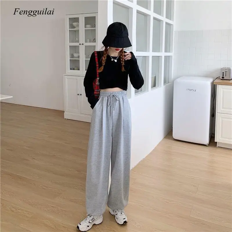 2021 Gray Sweatpants for Women Autumn New Baggy Pants Women Fashion Women Sports Pants Balck Trousers Jogger Street Wear
2021 Gray Sweatpants for Women Autumn New Baggy Pants Women Fashion Women Sports Pants Balck Trousers Jogger Street Wear