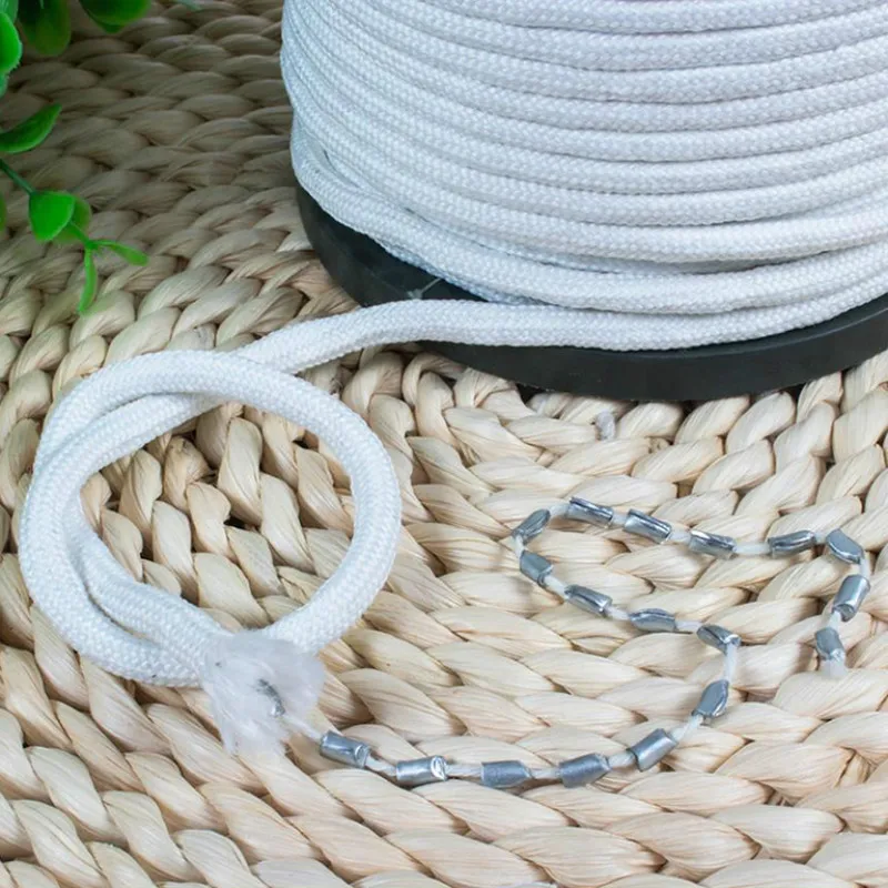 Window Curtain Accessories Lead Wire Rope Lead Rope Curtain Spongy Lead livingroom curtain Bottom Weight Vertical Rope
Window Curtain Accessories Lead Wire Rope Lead Rope Curtain Spongy Lead livingroom curtain Bottom Weight Vertical Rope
