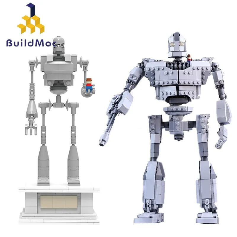 BuildMOC, технический креативный Железный робот, гигантская модель, экшн-фигурки, набор строительных блоков, кирпичи, игрушки для детей, подарок
BuildMOC, технический креативный Железный робот, гигантская модель, экшн-фигурки, набор строительных блоков, кирпичи, игрушки для детей, подарок