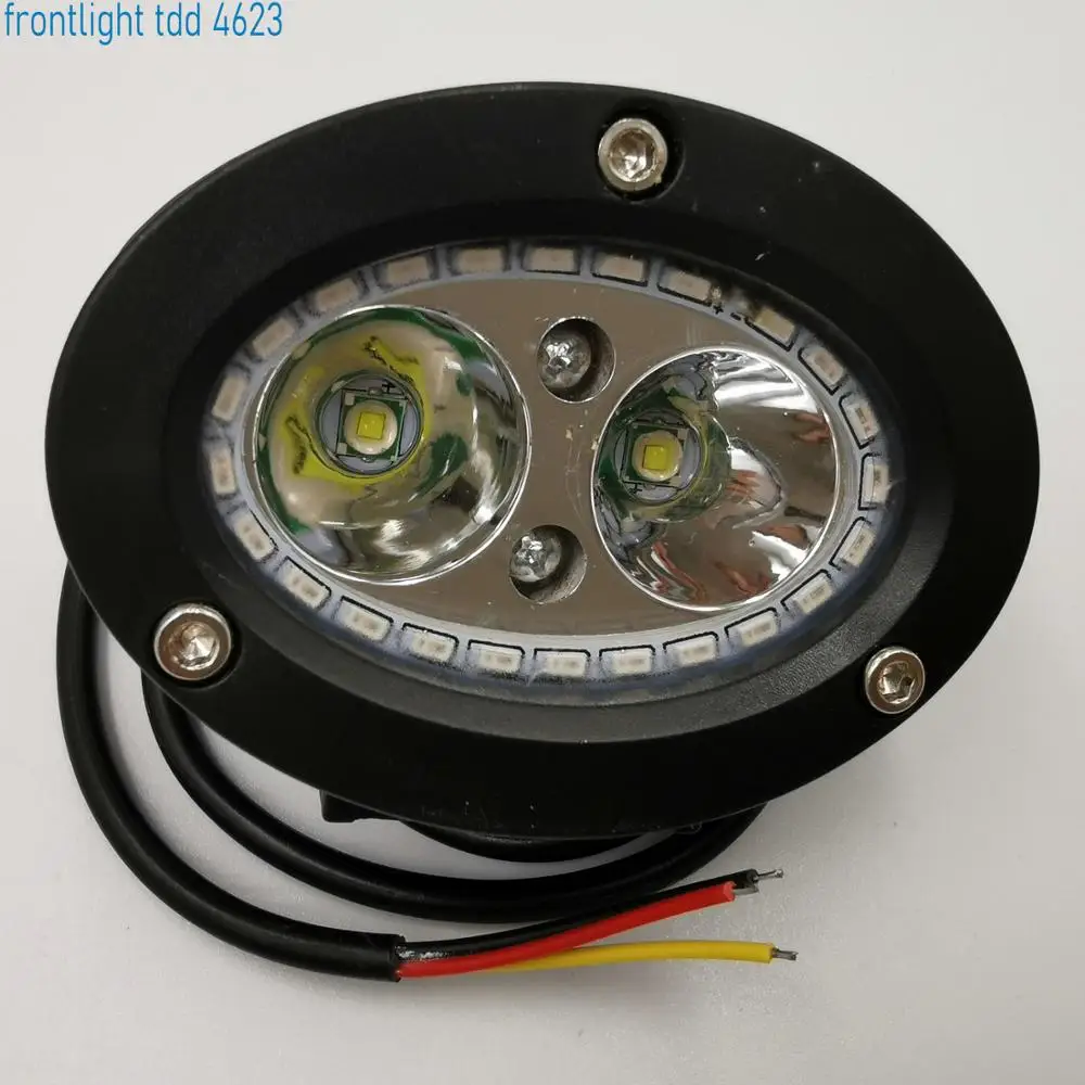 12v20W светодиодный светильник мотоцикла автомобильный Водонепроницаемый