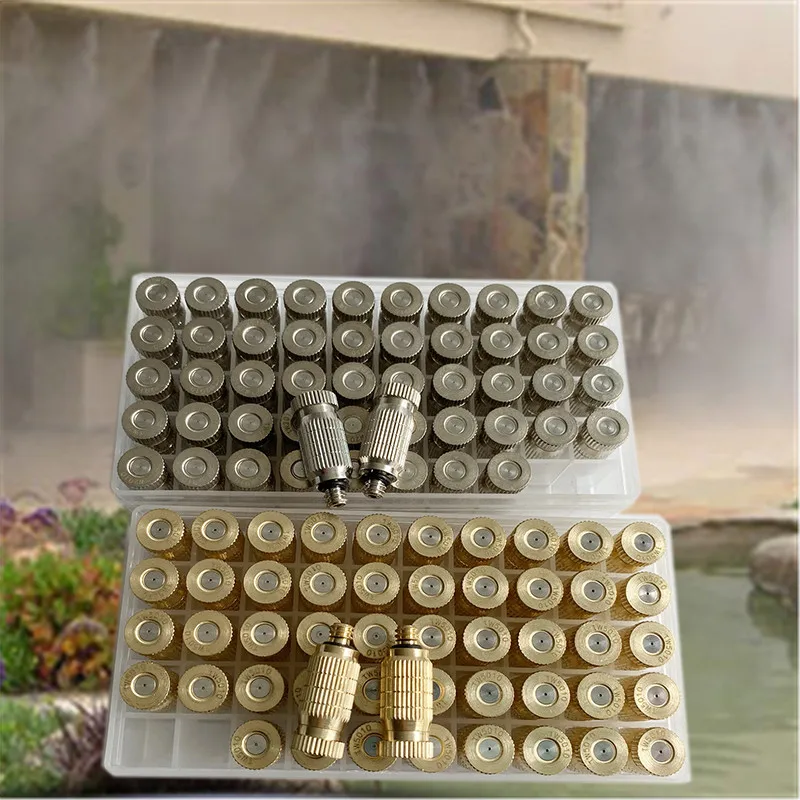 H60 High Pressure 25-80bar Fog Misting Nozzle 0.1mm -0.8mm Atomizer Greenhouse Humidify Water Spray Patio Mist System 100pcs/lot
H60 High Pressure 25-80bar Fog Misting Nozzle 0.1mm -0.8mm Atomizer Greenhouse Humidify Water Spray Patio Mist System 100pcs/lot
