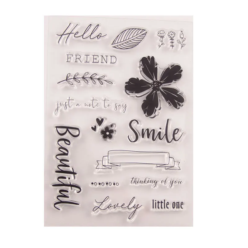 Clear Stamp for Scrapbooking Transparent Stamps Silicone Rubber Stamps for Card Making DIY Photo Album Decor Friend Leaf
Clear Stamp for Scrapbooking Transparent Stamps Silicone Rubber Stamps for Card Making DIY Photo Album Decor Friend Leaf
