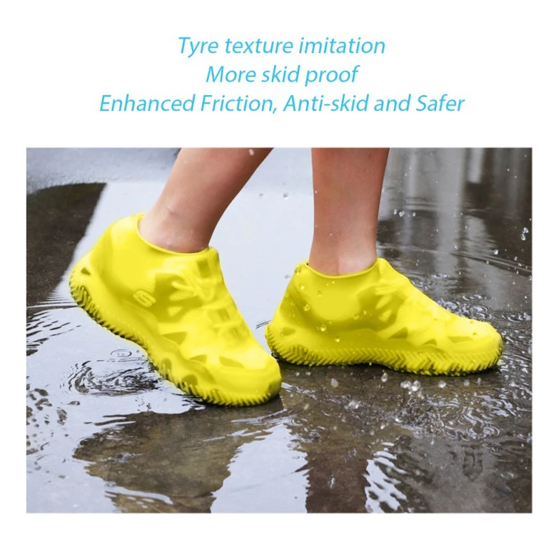 Unisex Material Shoes Protectors Rain Boots for Indoor Outdoor Rainy Days Waterproof Shoe Cover Silicone
Unisex Material Shoes Protectors Rain Boots for Indoor Outdoor Rainy Days Waterproof Shoe Cover Silicone