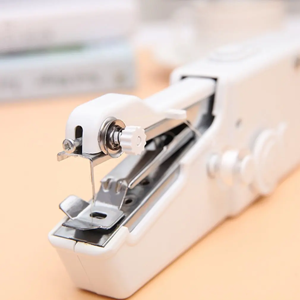 Portable Household Mini Hand Sewing Machine Quick Stitch Sew Needlework Cordless Clothes Fabrics Electronic Sewing Machine
Portable Household Mini Hand Sewing Machine Quick Stitch Sew Needlework Cordless Clothes Fabrics Electronic Sewing Machine