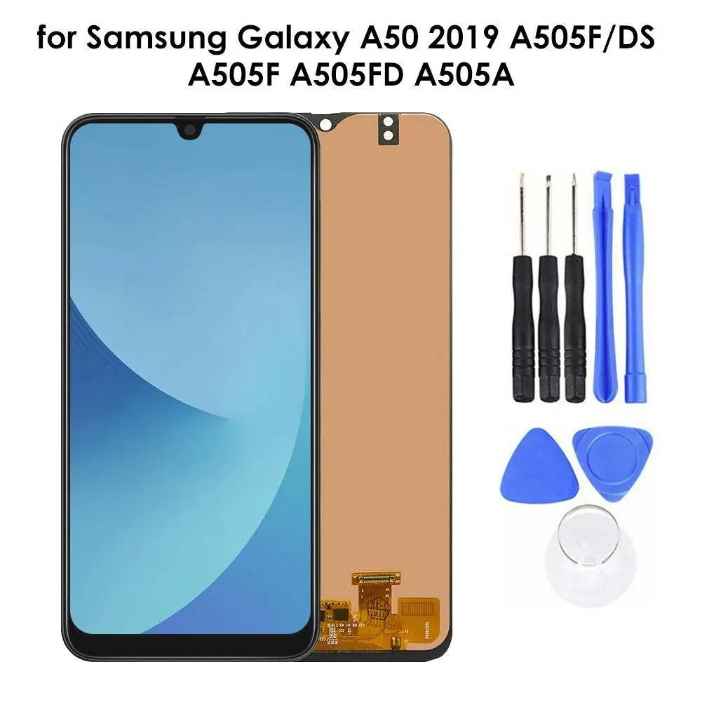 6,4 "ЖК-дисплей для Samsung Galaxy A50 2019 A505F/DS A505F ЖК-дисплей с сенсорным экраном и цифровым преобразователем
6,4 "ЖК-дисплей для Samsung Galaxy A50 2019 A505F/DS A505F ЖК-дисплей с сенсорным экраном и цифровым преобразователем