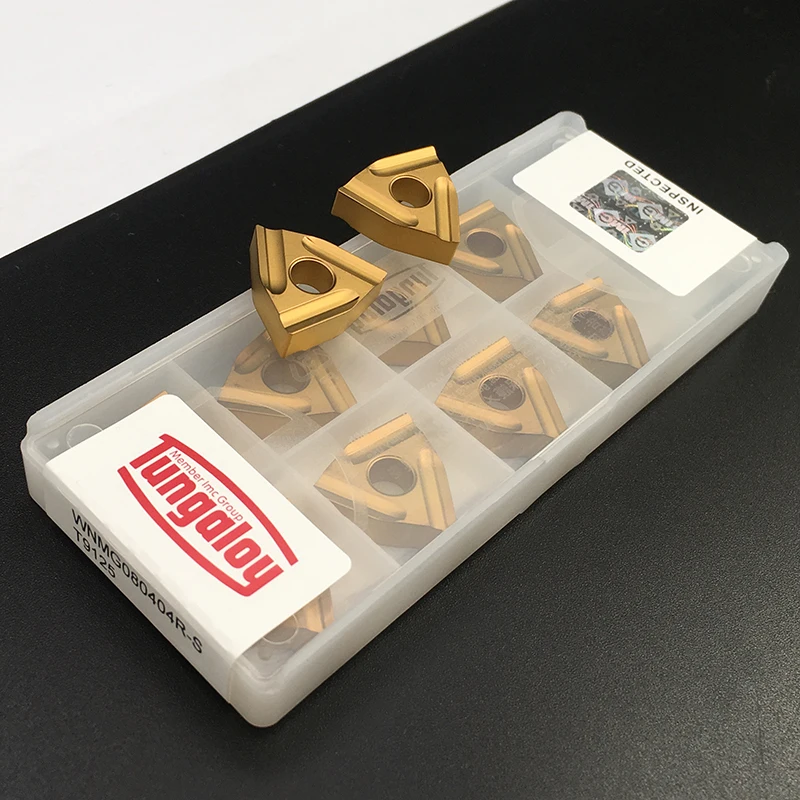 100% Original 10PCS WNMG080404L S T9125 WNMG080404R Carbide Inserts High Quality Lathe Tools External Turning Tools Steel Parts
100% Original 10PCS WNMG080404L S T9125 WNMG080404R Carbide Inserts High Quality Lathe Tools External Turning Tools Steel Parts
