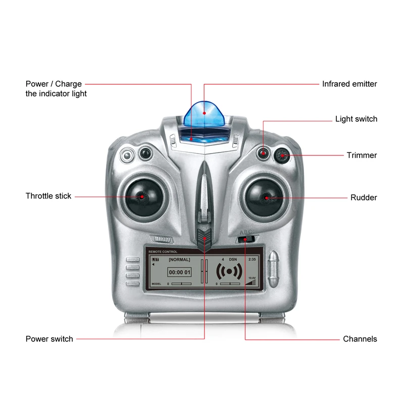 New SUBOTECH3.5 Channel Pressure Altitude Hold LED Light Mini Helicopter Remote Control For Kids & Adult Indoor Outdoor Toys
New SUBOTECH3.5 Channel Pressure Altitude Hold LED Light Mini Helicopter Remote Control For Kids & Adult Indoor Outdoor Toys