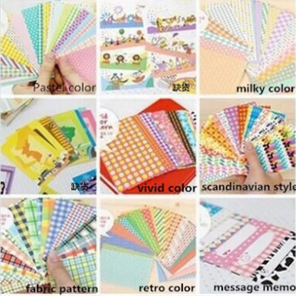 20Sheets Decoration Photos Theme Scrapbooking Packs Paper Origami Crafts DIY Photo Album Background Pads Paper Card Making
20Sheets Decoration Photos Theme Scrapbooking Packs Paper Origami Crafts DIY Photo Album Background Pads Paper Card Making