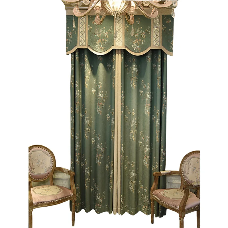 European top Green high quality jacquard villa curtains for living room luxury 3D jacquard curtain for bedroom Luxury Tulle#4
European top Green high quality jacquard villa curtains for living room luxury 3D jacquard curtain for bedroom Luxury Tulle#4