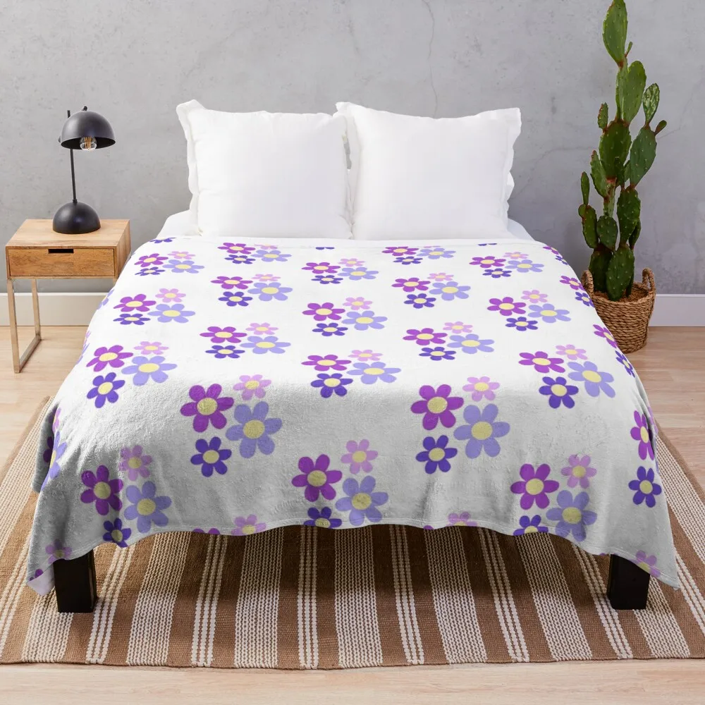 Sweet Flowers Blue and Purple Simple Plush Throw Fleece Blanket Throw for Boys BedSpread Sofa Bedroon Décor
Sweet Flowers Blue and Purple Simple Plush Throw Fleece Blanket Throw for Boys BedSpread Sofa Bedroon Décor