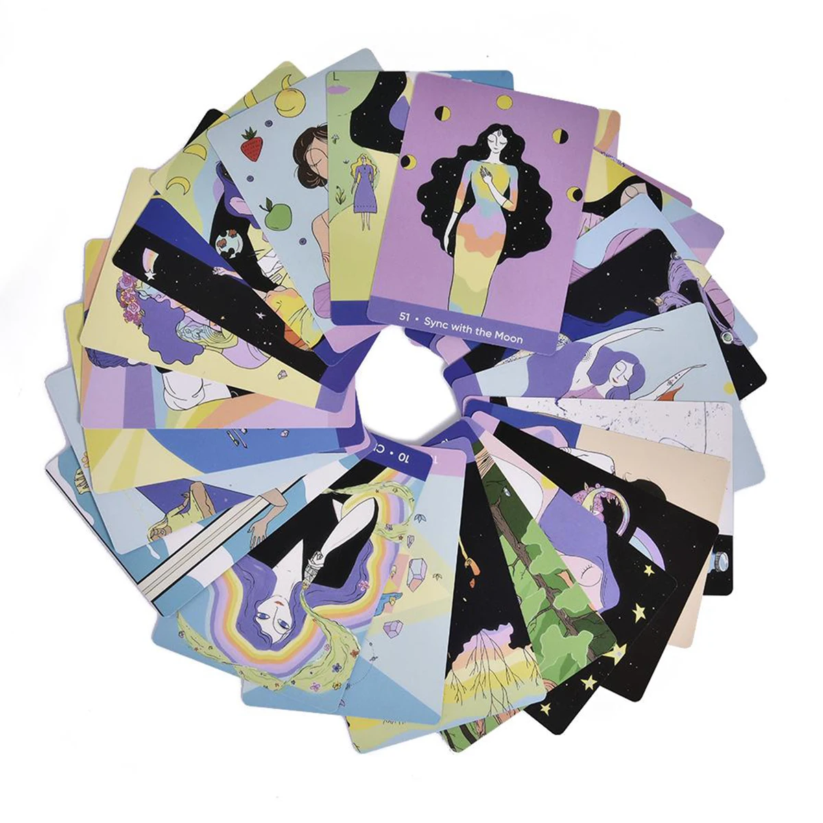 55 Cards English Version The Sacred Self-Care Oracle Card Games Family Party Board Game Divination Fate Oracle Card
55 Cards English Version The Sacred Self-Care Oracle Card Games Family Party Board Game Divination Fate Oracle Card