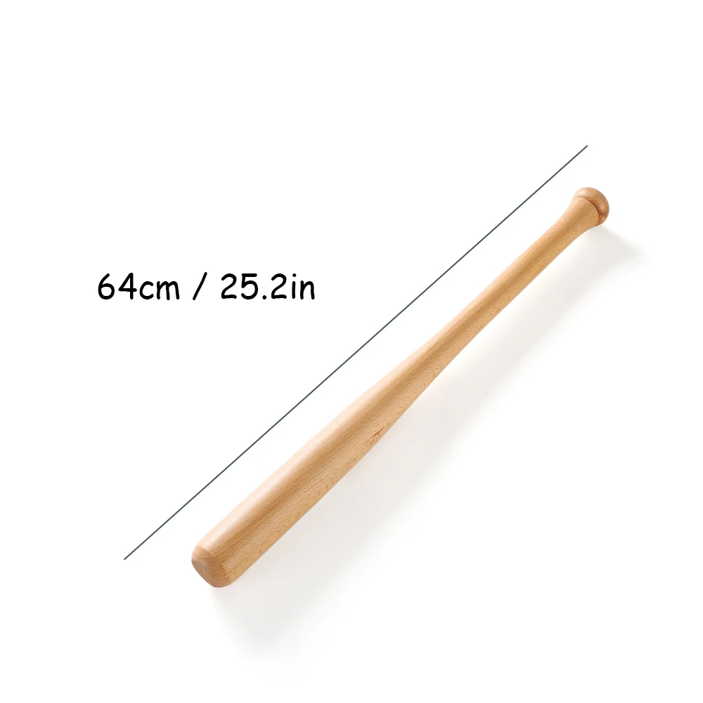 64cm Hard Wood Baseball Bat Solid Wooden Baseball Bat Professional Baseball Stick Training Outdoor Sports Fitness Equipment
64cm Hard Wood Baseball Bat Solid Wooden Baseball Bat Professional Baseball Stick Training Outdoor Sports Fitness Equipment