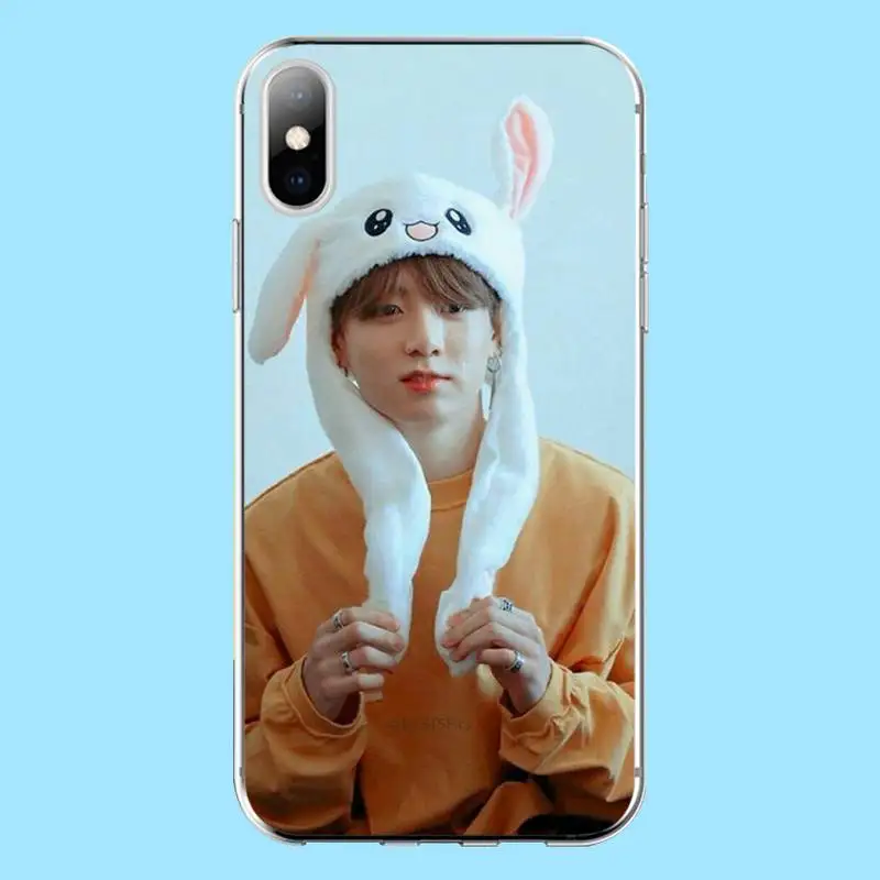 NBDRUICAI Jungkook Kpop Black Soft Shell Phone Case Capa for iPhone 11 pro XS MAX 8 7 6 6S Plus X 5S SE XR cover
NBDRUICAI Jungkook Kpop Black Soft Shell Phone Case Capa for iPhone 11 pro XS MAX 8 7 6 6S Plus X 5S SE XR cover