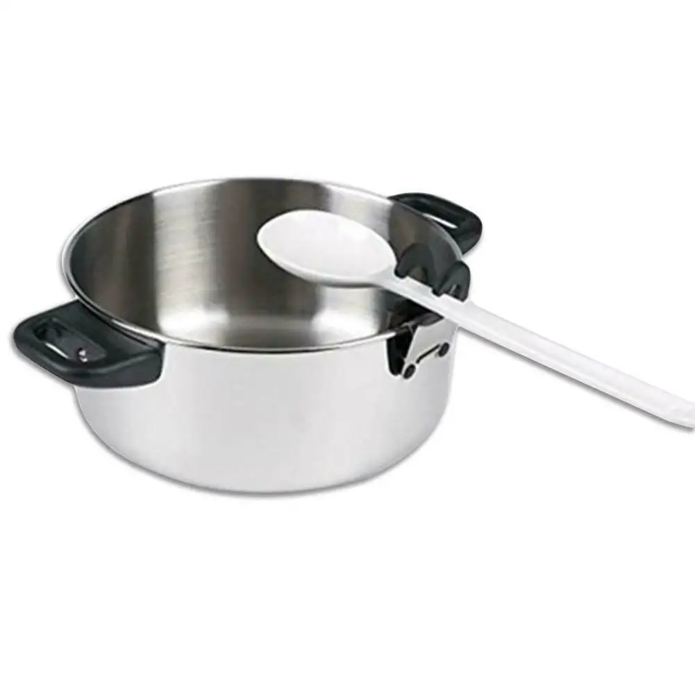 2020 Kitchen Functional Stainless Steel Convenient Pot Side Clips Anti-scalding Portable Spatula Spoon Holder
2020 Kitchen Functional Stainless Steel Convenient Pot Side Clips Anti-scalding Portable Spatula Spoon Holder