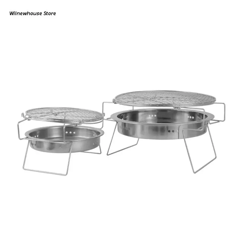 Уличная круглая мини-стойка для барбекю, портативный складной костер из нержавеющей стали для барбекю, угольный гриль для пикника, внутренн...
Уличная круглая мини-стойка для барбекю, портативный складной костер из нержавеющей стали для барбекю, угольный гриль для пикника, внутренн...