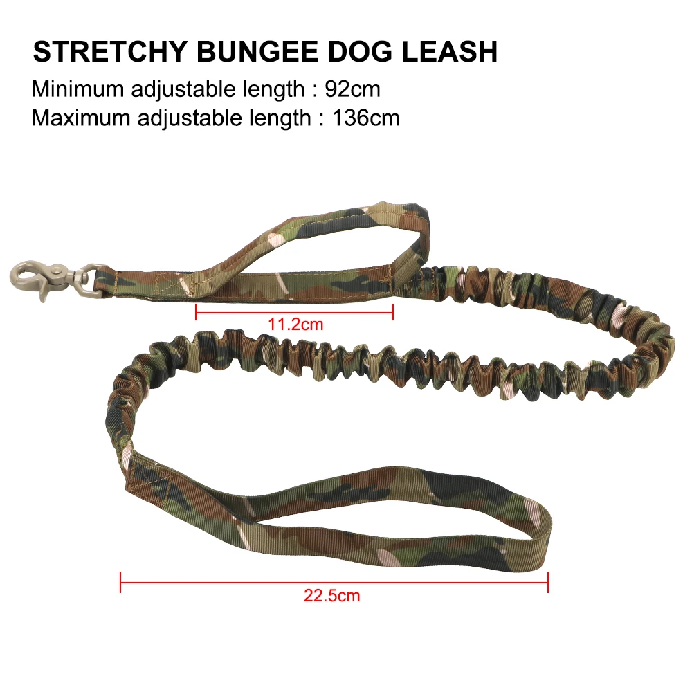 HILIFE Elastic Leads Dog Training Leashes Pet Products Rope Military Pet Rope Quick Release Dog Handle Tactical Bungee Dog Leash 
HILIFE Elastic Leads Dog Training Leashes Pet Products Rope Military Pet Rope Quick Release Dog Handle Tactical Bungee Dog Leash