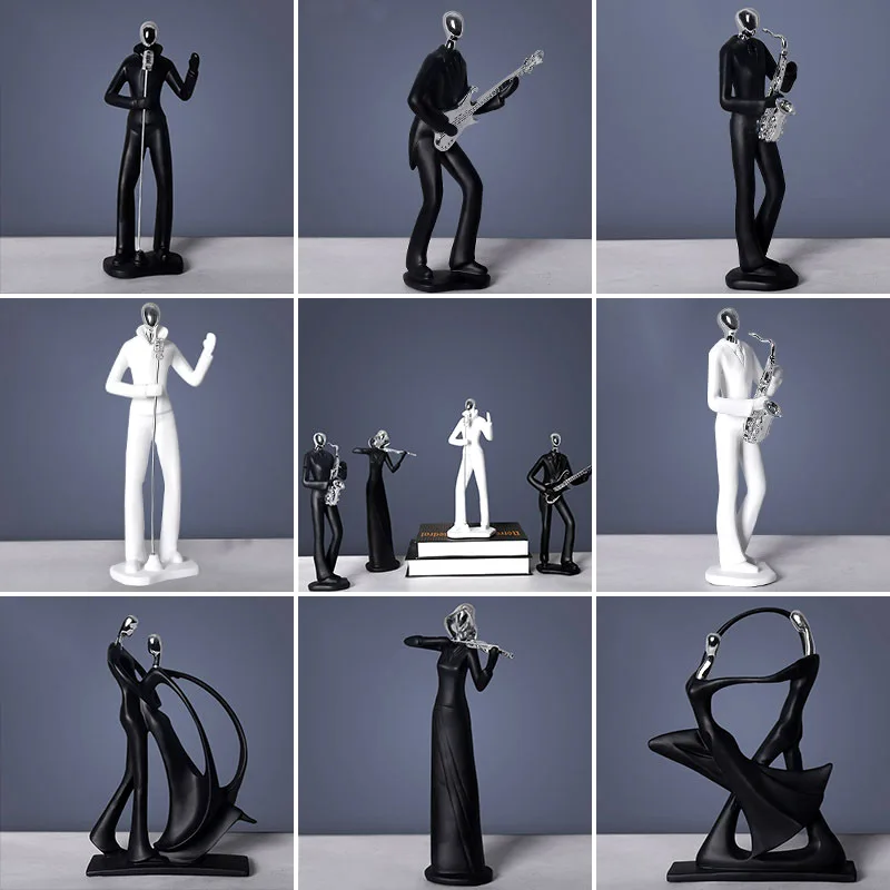 Nordic Minimalist Music Band Character Living Room Home Decoration Creative Tv Cabinet Wine Cabinet Abstract Craft Decoration
Nordic Minimalist Music Band Character Living Room Home Decoration Creative Tv Cabinet Wine Cabinet Abstract Craft Decoration