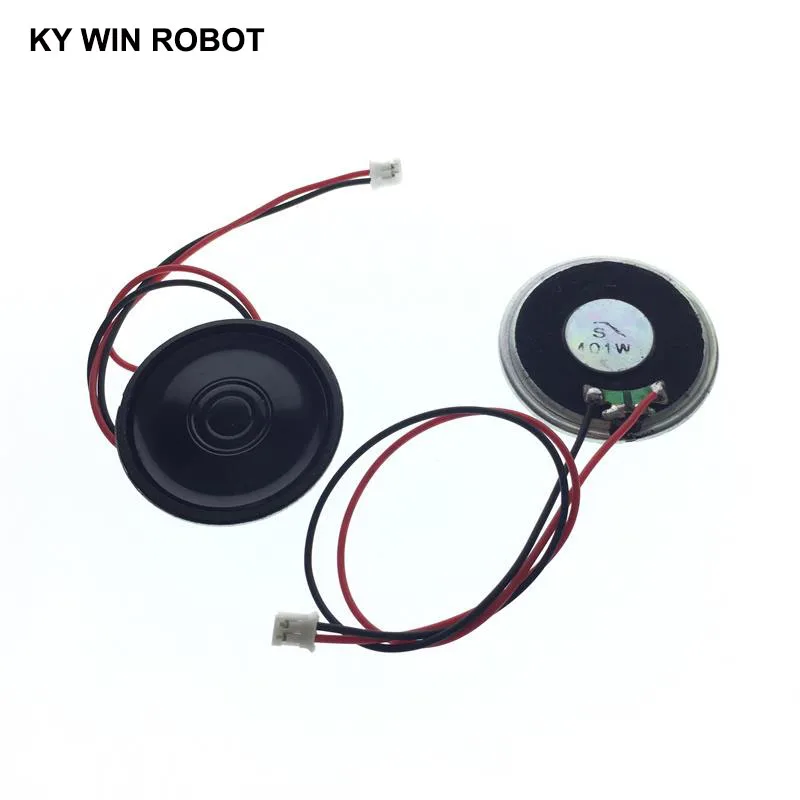 2pcs/lot New Ultra-thin speaker 8 ohms 1 watt 1W 8R speaker Diameter 40MM 4CM thickness 5MM with PH2.0 terminal wire length 20CM
2pcs/lot New Ultra-thin speaker 8 ohms 1 watt 1W 8R speaker Diameter 40MM 4CM thickness 5MM with PH2.0 terminal wire length 20CM