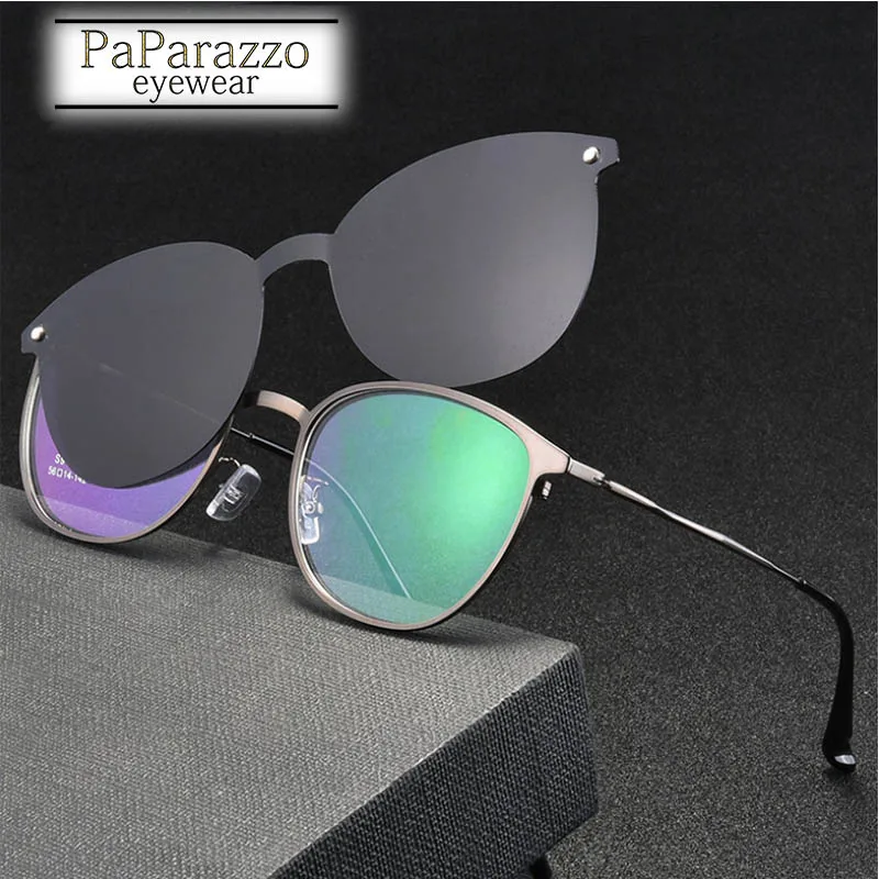 Fashion Magnetic Clip On Polarized Round Sunglasses With Myopia Eyeglasses Frame Retro Optical TR90 Women Sun Glasses Frame
Fashion Magnetic Clip On Polarized Round Sunglasses With Myopia Eyeglasses Frame Retro Optical TR90 Women Sun Glasses Frame