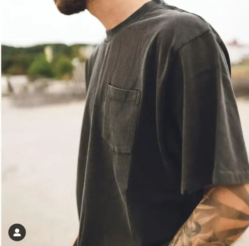 21SS hip-hop kanye west Vintage Pocket Askyurself T shirts Men Women Best Quality Heavy Fabric Top Tees T-shirts
21SS hip-hop kanye west Vintage Pocket Askyurself T shirts Men Women Best Quality Heavy Fabric Top Tees T-shirts