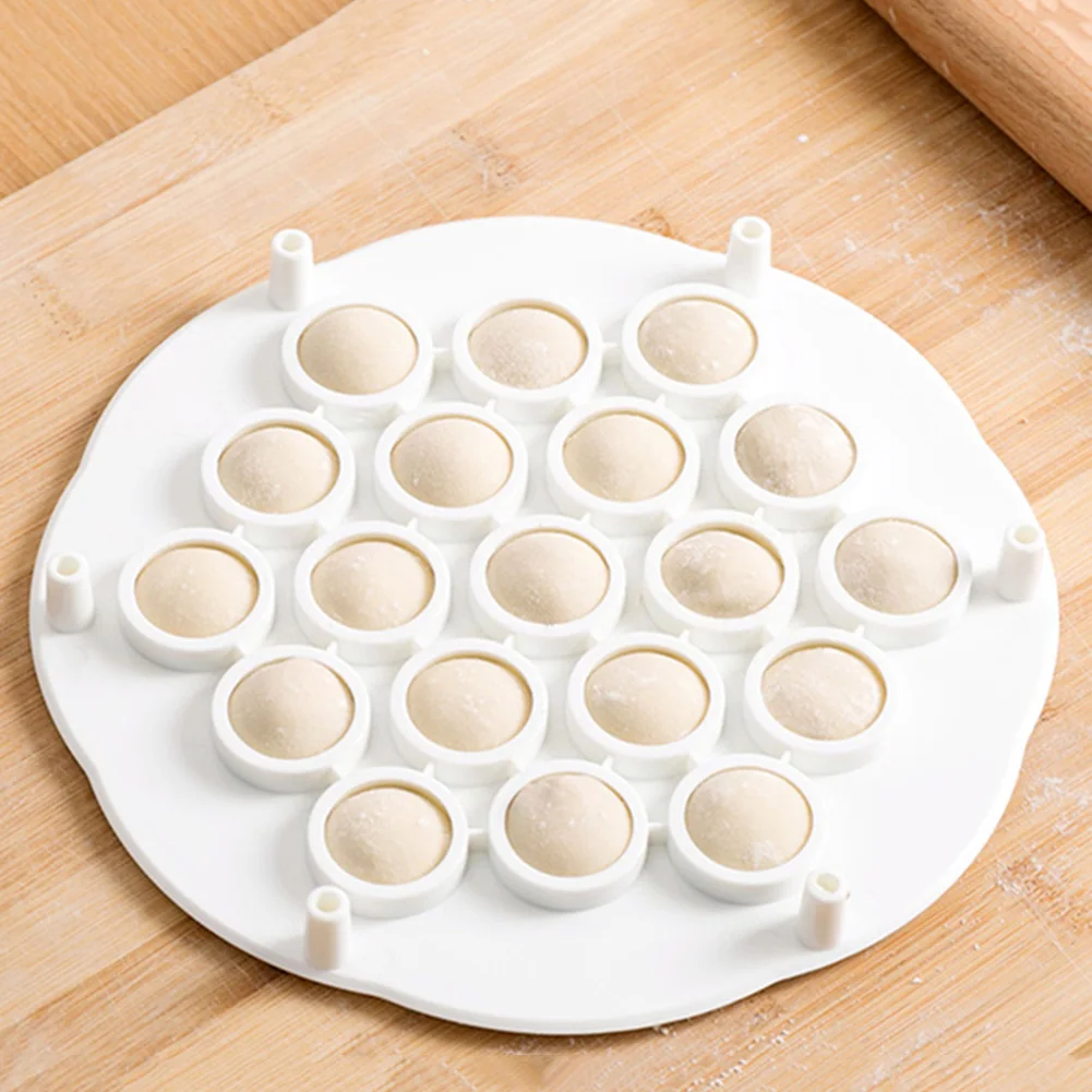 19 Holes Dumpling Maker Plastic Dough Press Ravioli Pelmeni Mold Creative Speeder Convenient Kitchen Tool Dumpling Making Device
19 Holes Dumpling Maker Plastic Dough Press Ravioli Pelmeni Mold Creative Speeder Convenient Kitchen Tool Dumpling Making Device