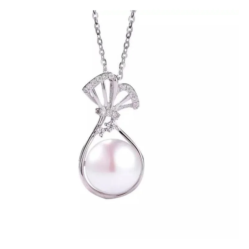 2020 new fashion 925 silver goody bag pendant female wholesale pearl collar bone chain sautoir DIY accessories
2020 new fashion 925 silver goody bag pendant female wholesale pearl collar bone chain sautoir DIY accessories