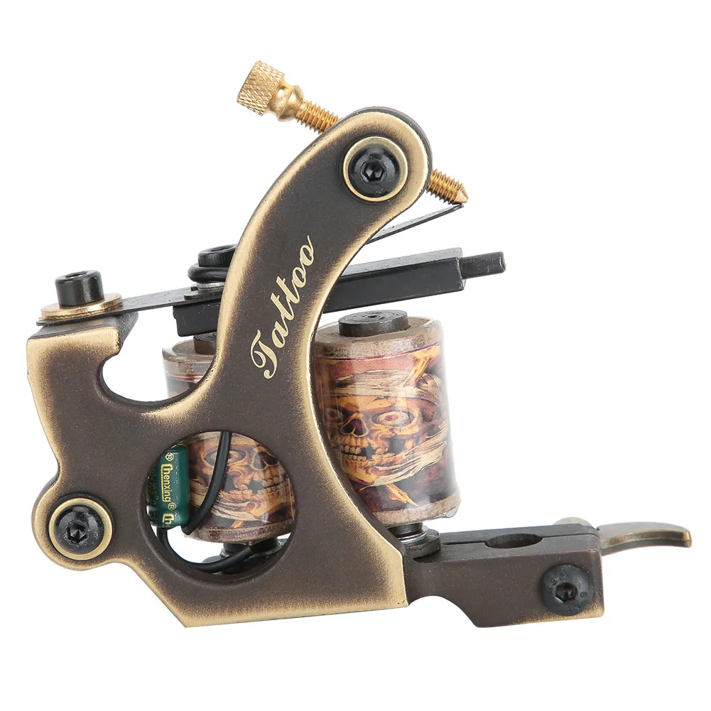 Professional Pure Copper Wrap Coil Tattoo Machine Liner Shader Beauty Body Tattoo Device Permanent MakeUp Handmade Tattoo Gun
Professional Pure Copper Wrap Coil Tattoo Machine Liner Shader Beauty Body Tattoo Device Permanent MakeUp Handmade Tattoo Gun
