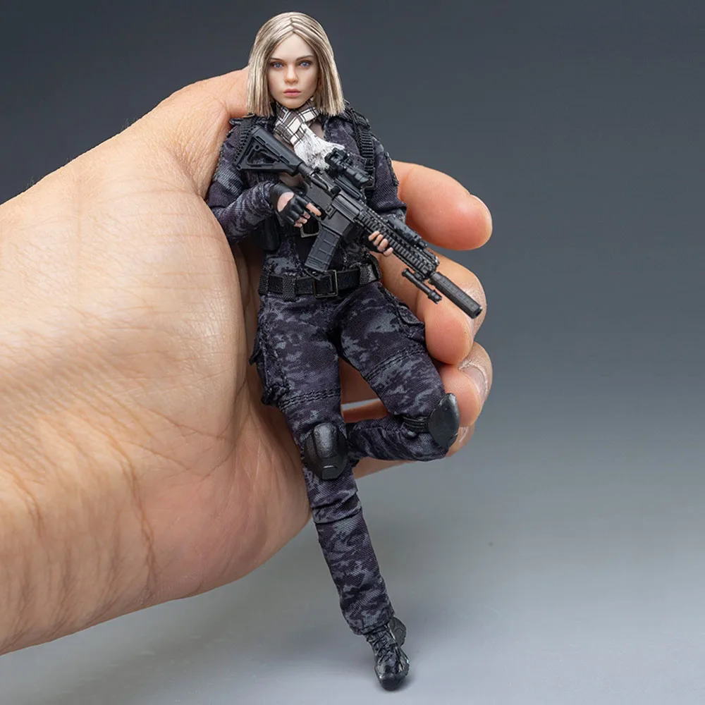 1/12th VERYCOOL VCF-3005 Black MC Camouflage Women Soldier Villa Female Figure Accessories 6" Action Figure Full Set Model
1/12th VERYCOOL VCF-3005 Black MC Camouflage Women Soldier Villa Female Figure Accessories 6" Action Figure Full Set Model
