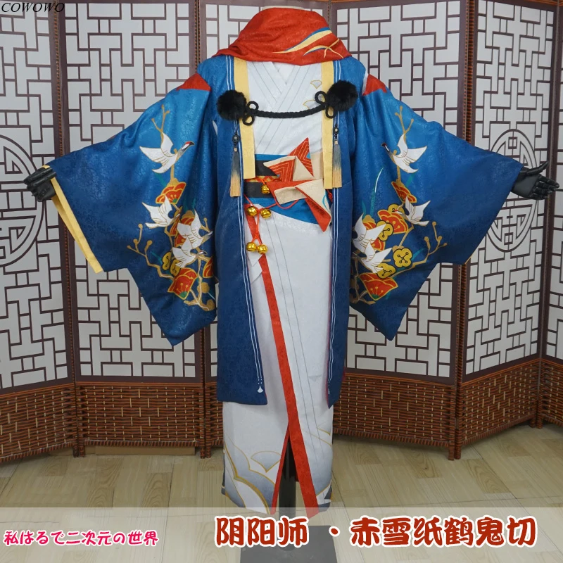 Аниме! Onmyoji Onikiri, красная Снежная бумажная кожа Журавля, великолепное кимоно, Униформа, костюм для косплея, костюм для Хэллоуина, карнавала ве...
Аниме! Onmyoji Onikiri, красная Снежная бумажная кожа Журавля, великолепное кимоно, Униформа, костюм для косплея, костюм для Хэллоуина, карнавала ве...