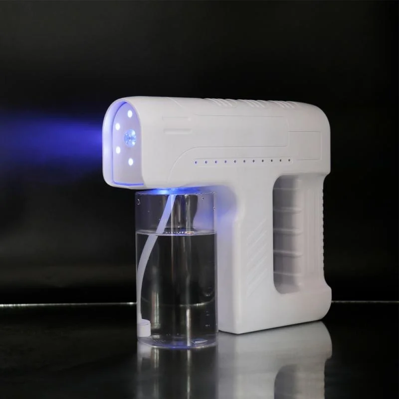300ML Portable Wireless Sanitizer Sprayer Blue Light Rechargeable Nano Steam Water Spray Gun Home Disinfection Machine Atomizer
300ML Portable Wireless Sanitizer Sprayer Blue Light Rechargeable Nano Steam Water Spray Gun Home Disinfection Machine Atomizer