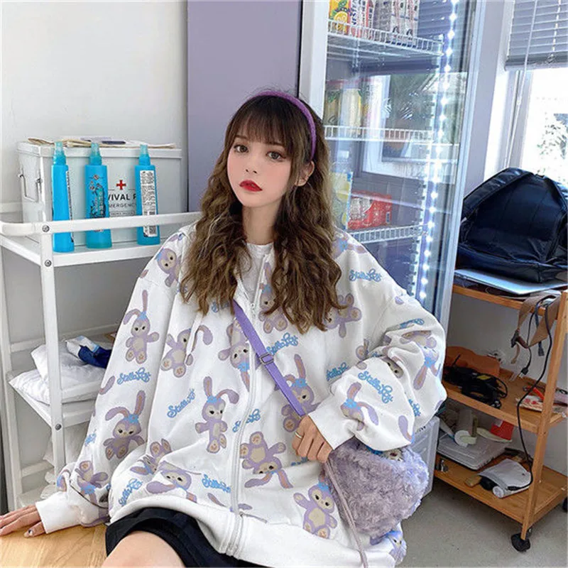 Hoodie Female Women Oversize Tops Female Casual Lovely Students Kawaii Sweatshirt Autumn Long Sleeve Hoodie Streetwear Girls
Hoodie Female Women Oversize Tops Female Casual Lovely Students Kawaii Sweatshirt Autumn Long Sleeve Hoodie Streetwear Girls