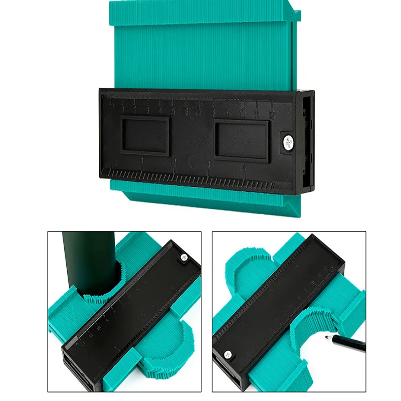 JOYLIVE Contour Duplicator Multi-functio Contour Profile Gauge Tiling Laminate Tiles Edge Shaping Wood Measure Ruler
JOYLIVE Contour Duplicator Multi-functio Contour Profile Gauge Tiling Laminate Tiles Edge Shaping Wood Measure Ruler