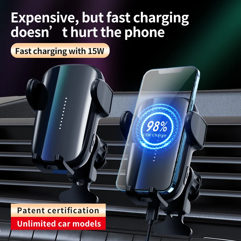 Automatic Clamping QI Wireless Car Charger Mount Infrared Sensor Fast Charging Holder For iPhone 8 X XR XS 11 Samsung S10 S9 S8
Automatic Clamping QI Wireless Car Charger Mount Infrared Sensor Fast Charging Holder For iPhone 8 X XR XS 11 Samsung S10 S9 S8