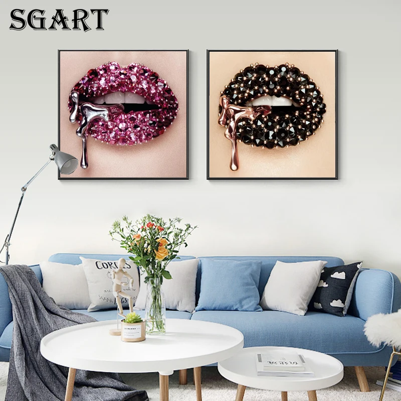 Pink Mouth Liquid Art Canvas Painting Modern Sexy Women Lips Postera And Prints Wall Art Pictures For Living Room Home Decor
Pink Mouth Liquid Art Canvas Painting Modern Sexy Women Lips Postera And Prints Wall Art Pictures For Living Room Home Decor
